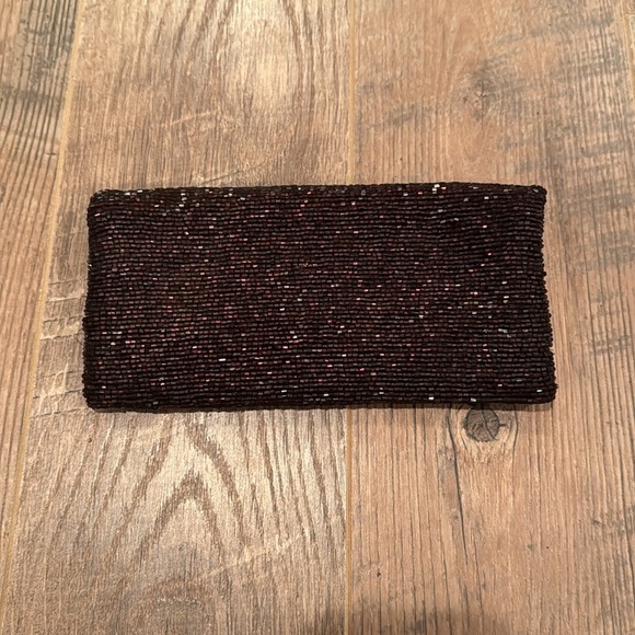 Moyna Purple Shimmery Clutch - Picture 3 of 4